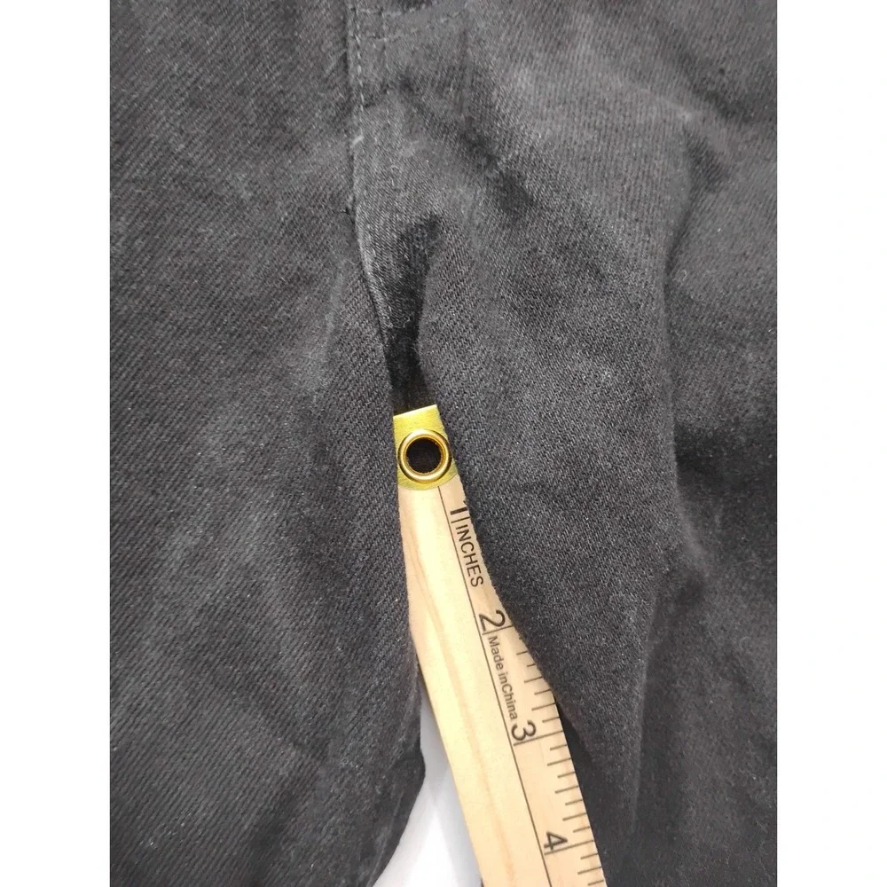Polo Jeans Co Ralph Lauren Black Tapered Leg Jeans Vintage Relaxed 36x30